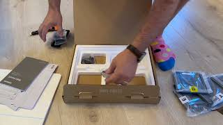 WMN-B50EB - Samsung slim fit wall mount unboxing and installation