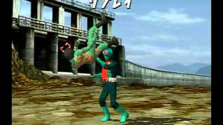 Kamen Rider gameplay, PS1 Japan