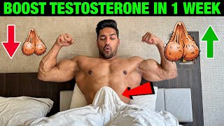 How To Increase Testosterone Naturally | 5 Ways To Boost x10 Faster