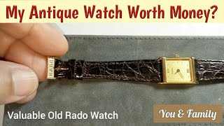 Crocodile Strap Watch | Antique Swiss Watch With Genuine Crocodile Skin Strap Worth Money