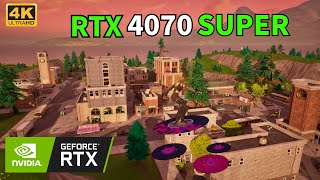 RTX 4070 Super + Ryzen 7 7800X3D Fortnite Reload | 4K Performance Mode