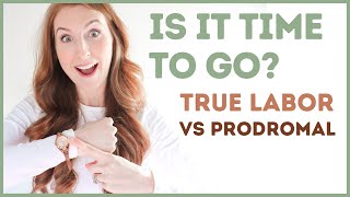 how to know if LABOR IS REAL?! false vs true labor pains and when is it time to go to the hospital?