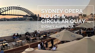 SYDNEY Australia - 4K (2021) Sydney Opera House & Circular Quay | NSW - Sydney Walking Tour Video.