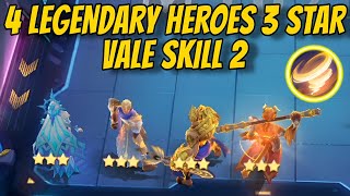 EASY WAY TO GET 4 LEGENDARY HEROES 3 STAR   USING VALE SKILL 2 | | MOBILE LEGENDS  MAGIC CHESS