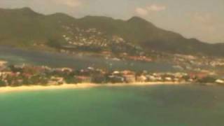 St Maarten Take Off with Aero Commander 500S