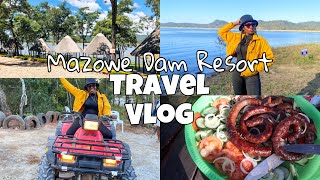 ZIMBABWE TRAVEL VLOG : Mazowe Dam Resort | braai , shooting, quad bikes +more #travel #zimbabwe🇿🇼