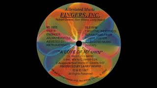 Fingers Inc. - A Love Of My Own (Inst. Mix)