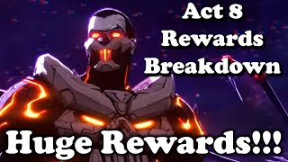 Act 8 Rewards Are Looking Crazy!!! Mcoc Full Rewards Breakdown