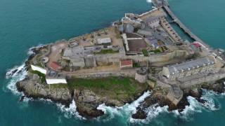 Clarence Battery, Bathing Pools, Castle Cornet - Guernsey in 4k