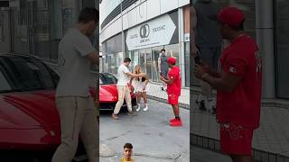 He is doing Showoff in front of car owner #dance #automobile #prank #luxury #music #musica #summer