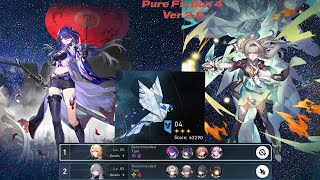 E0S1 Archeron & E1S1 Firefly E1S1 Lingsha | Pure Fiction v2.5 Floor4 3 stars | Honkai: Star Rail 2.5