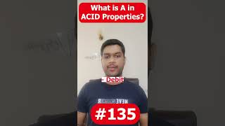 What is A in ACID Properties? #java #interview #interviewtips #springboot