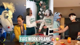 Tik Tok Fire Work Prank💥😂