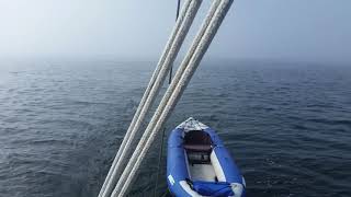 Crossing admiralty Inlet in the fog