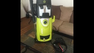 Sun Joe SPX 3000 Pressure Washer - Unboxing