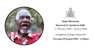 Reverend Dr. Gondarra OAM