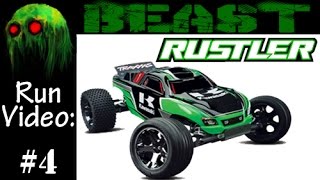 Traxxas Rustler- Proline 2.8 Trenchers Run Video #4 [Beast]