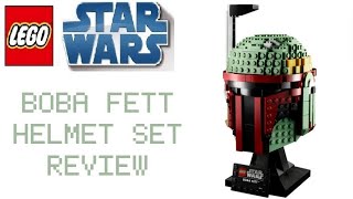 Lego Star Wars Boba Fett Helmet Set Review