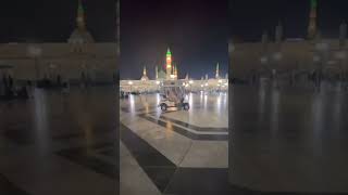 گنبد خضری روضہ رسول ﷺ کا پیارا منظر#islam #status #shorts