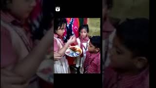 Rakhi celebration to school,