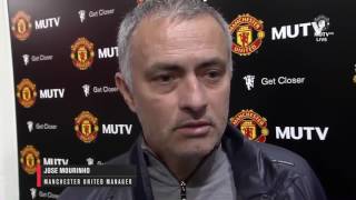 JOSE MOURINHO S POST MATCH INTERVIEWS  MANCHESTER UNITED 1 1 BOURNEMOUTH