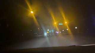 Flashing Traffic Signal Old Georgetown Road (North 1/1/24 Part 1 of 3)