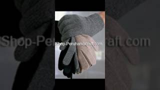 Alpaca gloves, baby alpaca gloves, alpaca finger less gloves