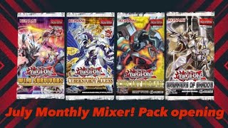 July Mixer! Monthly Yugioh! Pack Opening!