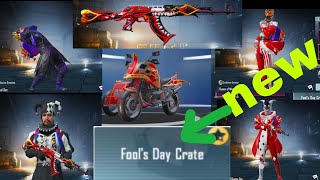 OMG fool crate jast new joker set AKM gan  crateopning BGMI  upmichael#bgmigaming #bgmi #bgmigaming