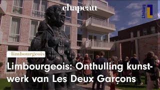 Limbourgeois: onthulling kunstwerk van Les Deux Garcons