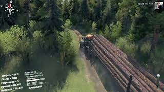 SpinTires Карта «Два озера» ч.2,Карта «Пригород» ч.1