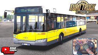 ETS2 1.53 Bus | Discover the Reworked Leipzig to Dresden | Solaris Bus | Euro Truck Simulator 2