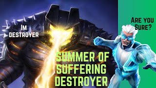 Summer of suffering Boss 1 Successfully destroyed!!! #mcoc #marvelcontestofchampion