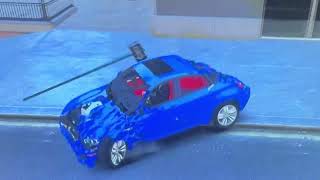 GRAND THEFT AUTO IV BMW x6 M CRASH TESTING HD