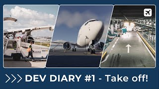 AirportSim I Developer's Diary #1 | Take off!