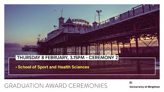 Winter Graduation Awards Ceremony 2 | School of Sport and Health Sciences