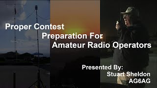 Proper Contest Preparation For Amateur Radio Operators