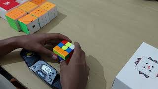 13.50 3x3 rubik's cube solve best solve #cubingskit #cubelelo #cubing #cubelelo