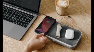 Orbitkey Nest portable edc organizer with a built-in charger