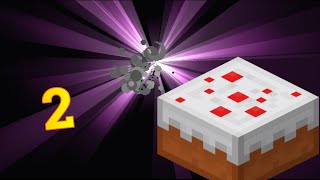 Beating Minecraft with only CAKE! (Part 2)