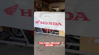 2023 Honda CBR1000RR Unboxing at Sport Durst Power Sports. #honda #cbr1000rr #unboxing #superbike