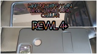 UNBOXING Y MINI REVIEW DE CELULAR REVVL4+ (Mi nuevo celular)