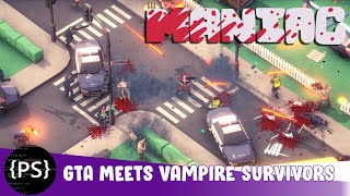 GTA Style Top Down Action Roguelike | MANIAC