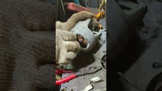 Extracting Copper Winding From Table Fan #shorts #scraptube