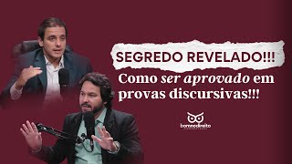 O SEGREDO DA APROVAÇÃO EM PROVAS DISCURSIVAS - PROVA DISCURSIVA AGU - SEGUNDA FASE AGU