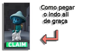 como pegar o indo ali no Roblox