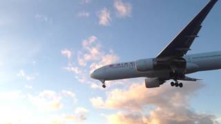 Air Canada 77L Landing At CYYZ Toronto Pearsons