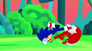 Sonic vs Knuckles but I extended it a bit