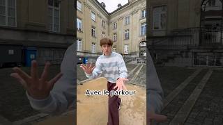 C’est pour ça que j’adore le parkour