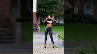 Rock Curvy Leather Leggings For Self Confidence Boost | Influencer Leggings Outfits GRWM